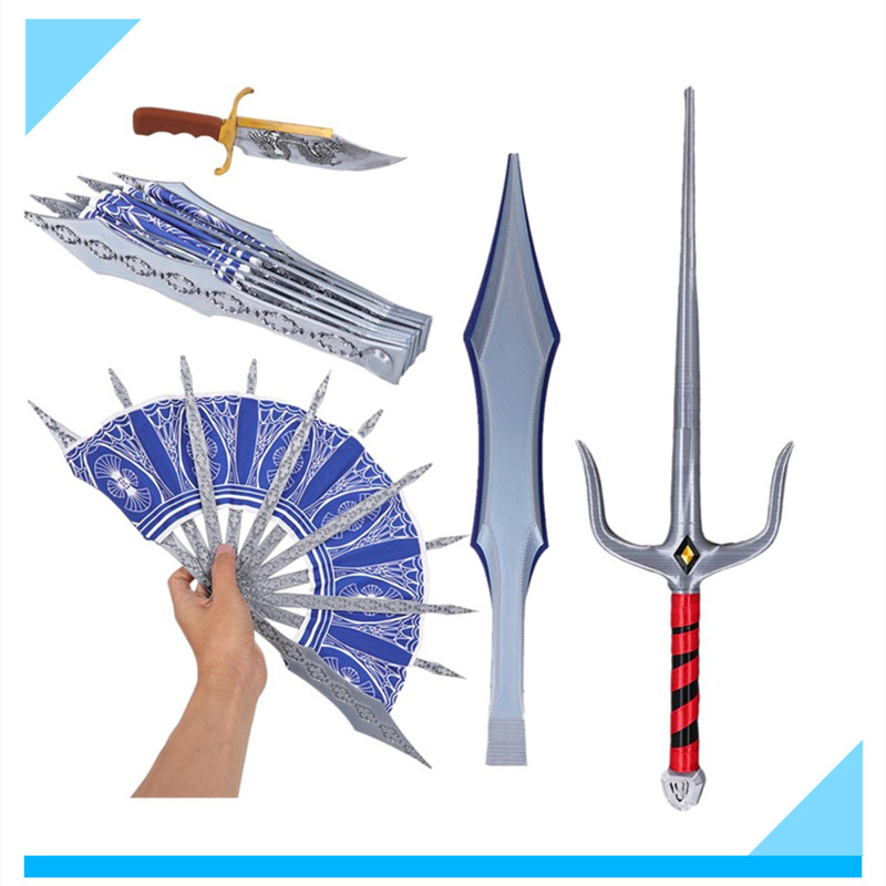 Cosplay Prop Sword - Akcesoria do cosplayu Kitany: składany wachlarz,