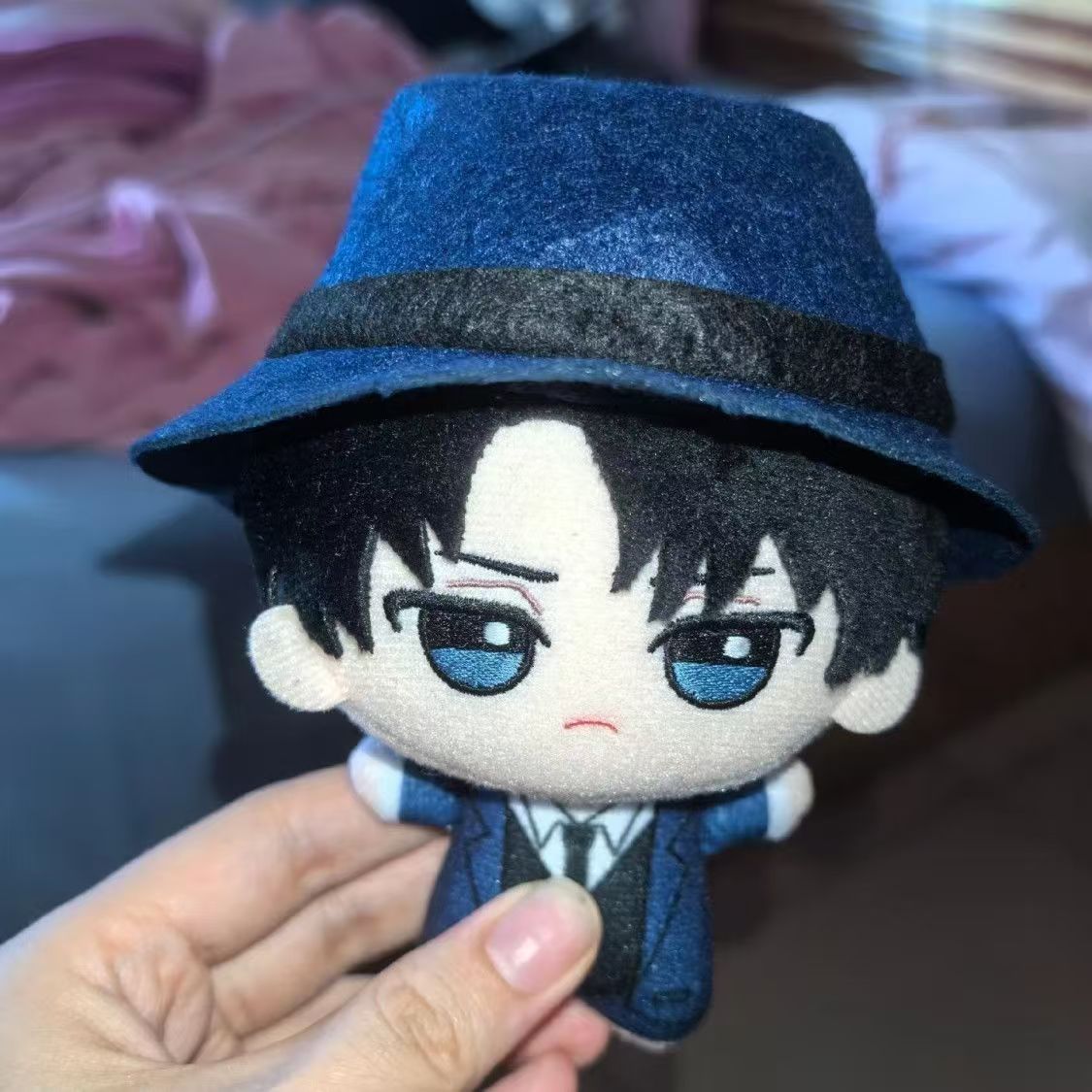Anime Merchandise Plush Toys - 10cm Pluszak Levi Ackerman Figurki Anime