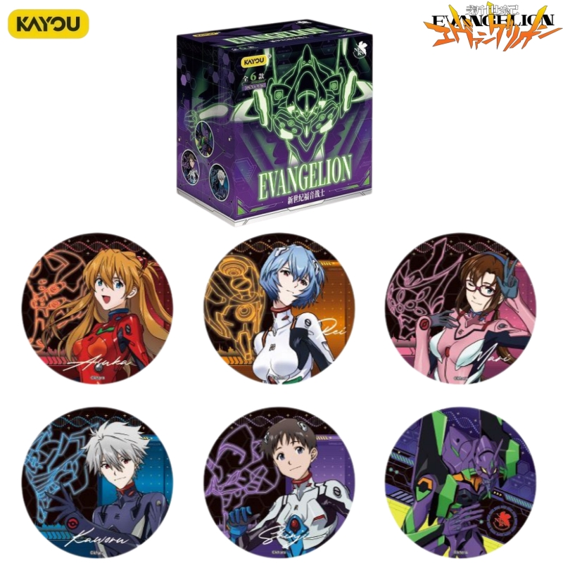 Anime Merchandise Bd - Seria przypinek KAYOU Neon Genesis Evangelion,