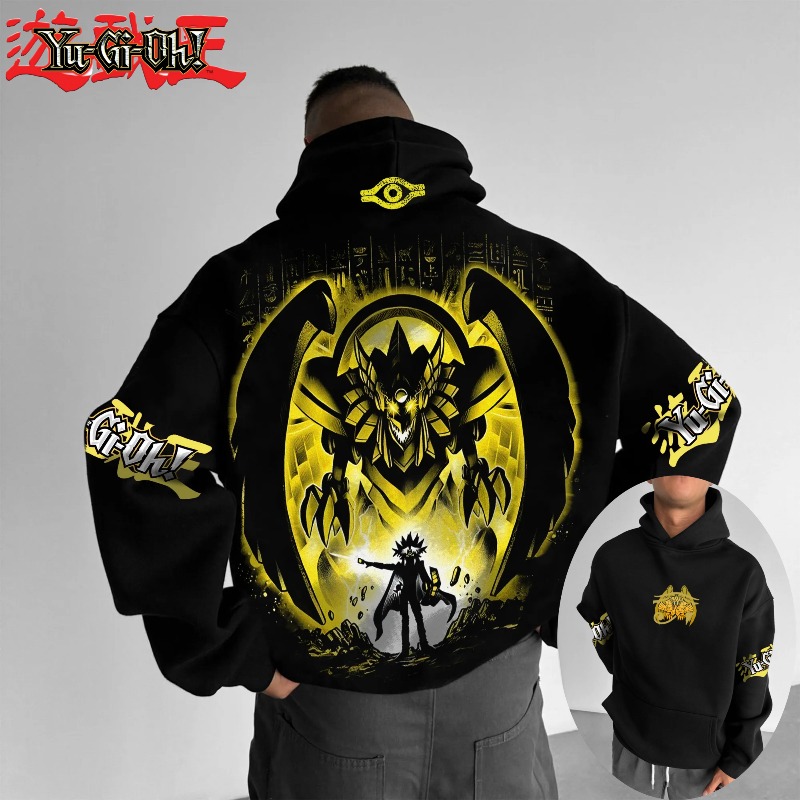 Męska bluza z kapturem Y2K na  – Anime Merch Hoodie recenzja i cena