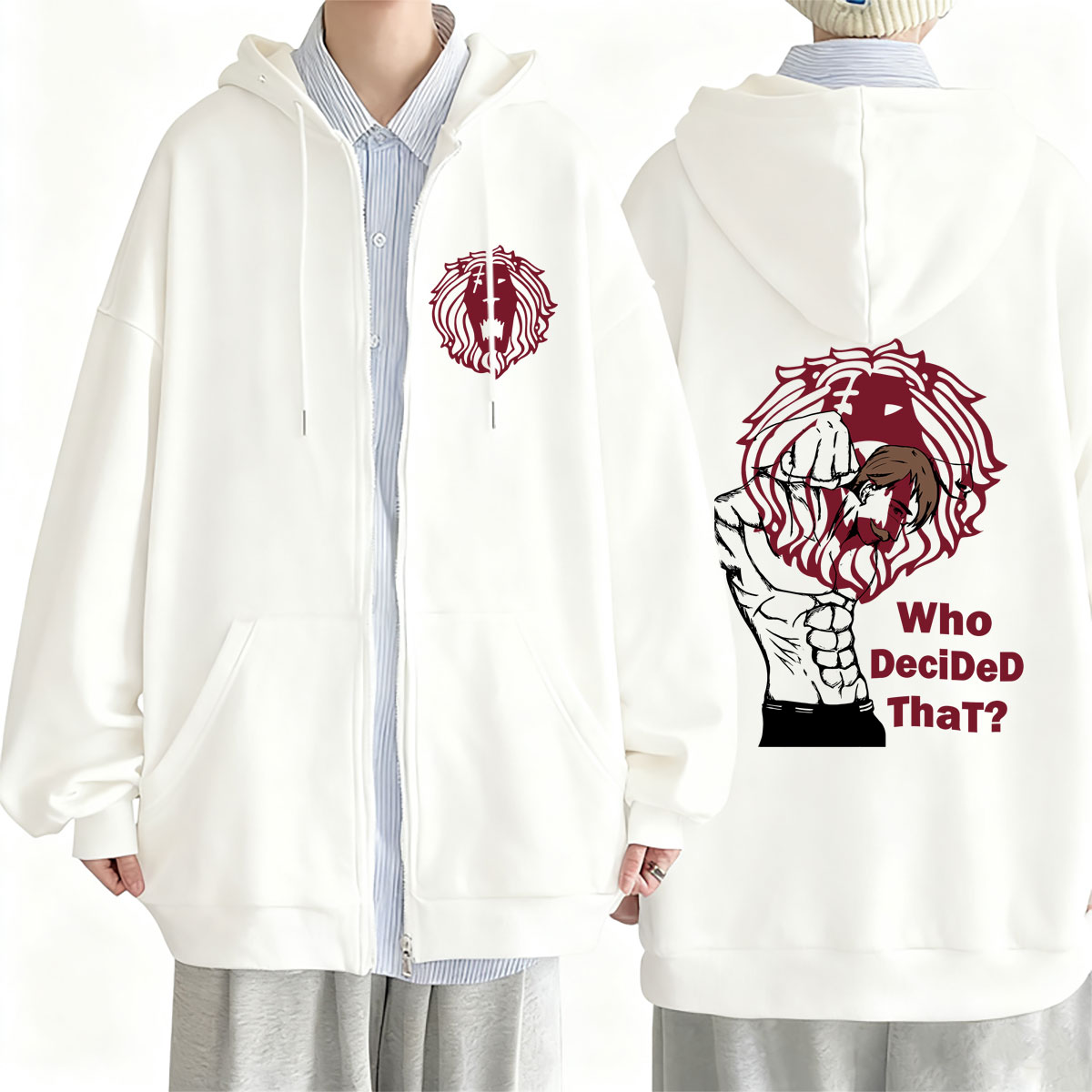 Anime Siedem Grzechów Głównych – Anime Merch Hoodie recenzja i cena