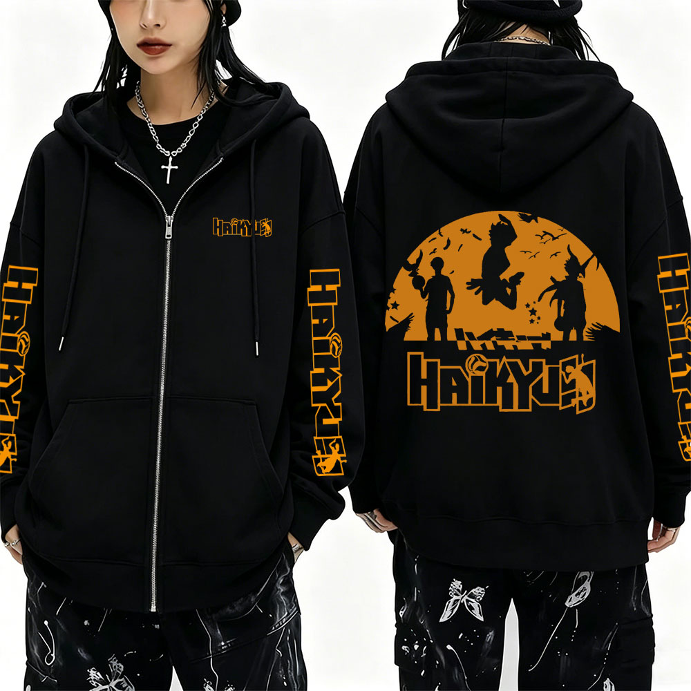Bluza z kapturem na zamek Anim – Anime Merch Hoodie recenzja i cena