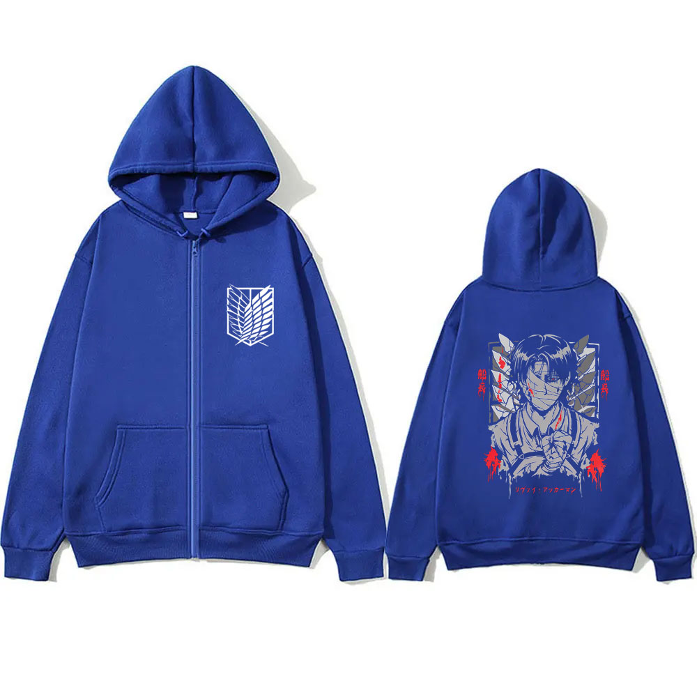 Anime Attack on Titan Levi Ack – Anime Merch Hoodie recenzja i cena